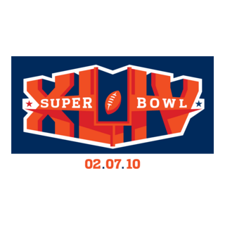 Super Bowl 2010 Logo PNG Vector