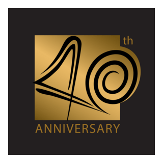 Trafalgar 40 Years Logo PNG Vector