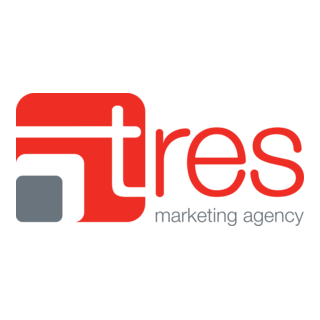 Tres Marketing Agency Logo PNG Vector