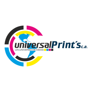 Universal Print´s Logo PNG Vector
