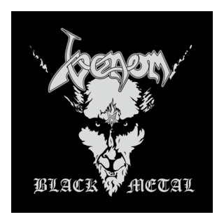 Venom Black Metal Logo PNG Vector