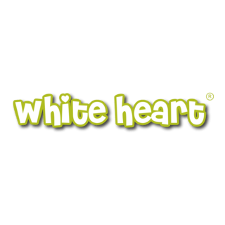 White Heart Logo PNG Vector