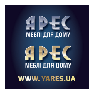 Yares (Aqua Style) Logo PNG Vector