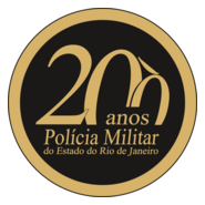 200 Anos Policia Militar Logo PNG Vector