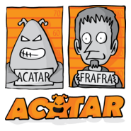 Acatar Personaggi Logo PNG Vector