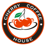 Cherry Coffee House Logo PNG Vector