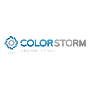 Color Storm Graphic Design Logo PNG Vector
