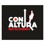 Con Altura Logo PNG Vector