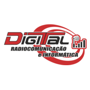 Digital Radiocomunicação e Informatica Logo PNG Vector