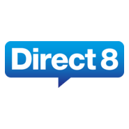 Direct 8 Logo PNG Vector