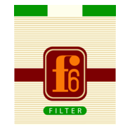 F6 Filter Cigarettes Logo PNG Vector