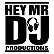 Hey Mr. DJ Logo PNG Vector
