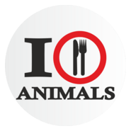 I Eat Animals Logo PNG Vector