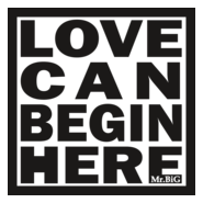 LOVE CAN BEGIN HERE Logo PNG Vector