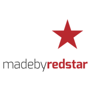 Made by Red Star Logo PNG Vector