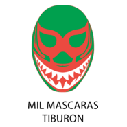 MIL MASCARAS (modelo tiburón) Logo PNG Vector