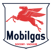Mobil Gasoline Logo PNG Vector