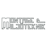 Montage & Miljoteknik Logo PNG Vector