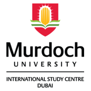 Murdoch University Dubai Logo PNG Vector