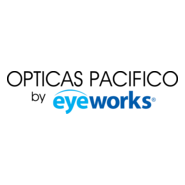Opticas Pacifico - Eye works Logo PNG Vector