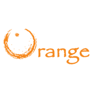 Orange Card House Logo PNG Vector