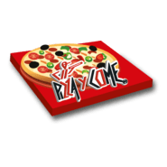 Pizza y Come Logo PNG Vector