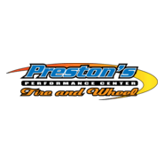 Preston's Tire & Wheel Logo PNG Vector