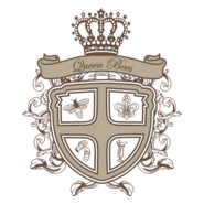 Queen Bees Logo PNG Vector