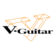 V-Guitar Logo PNG Vector