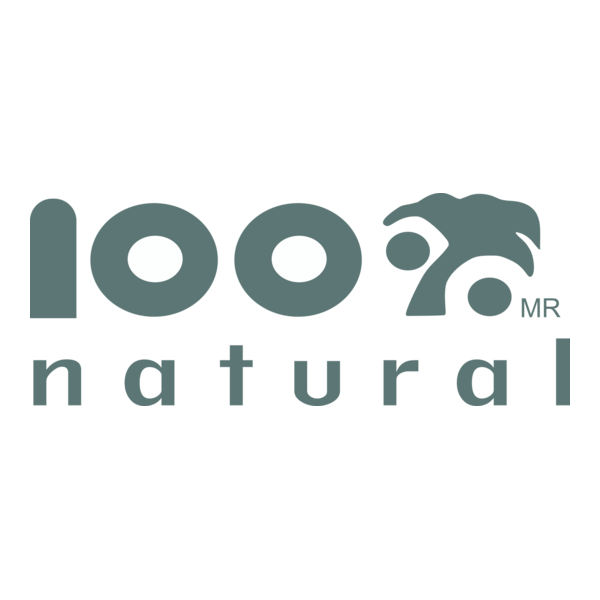 100% natural Logo PNG Vector