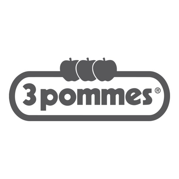 3 pommes Logo PNG Vector