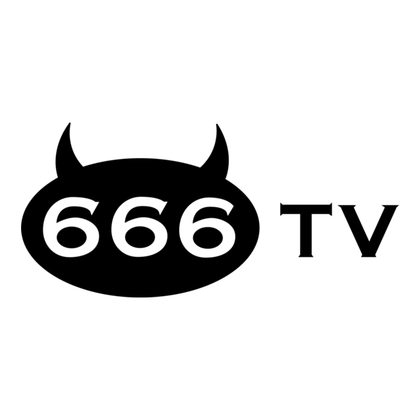 666 TV Logo PNG Vector