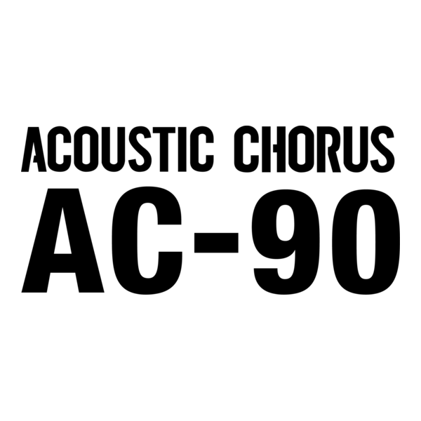 AC-90 Acoustic Chorus Logo PNG Vector