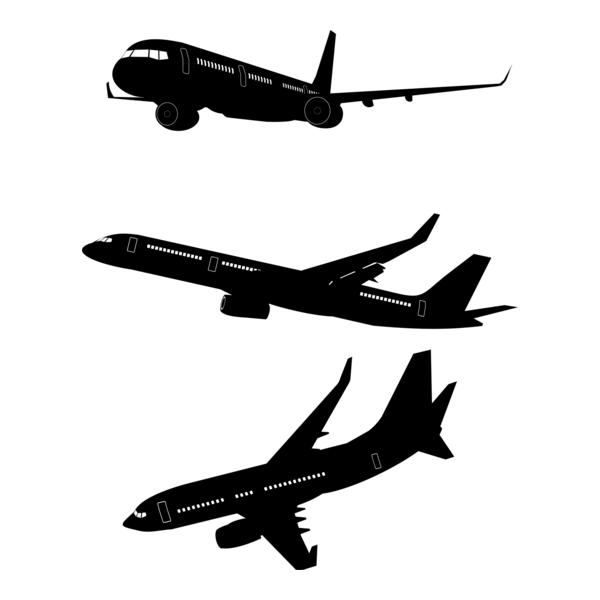 Airplane Logo PNG Vector