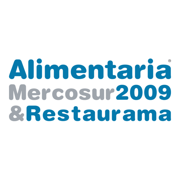 Alimentaria Mercosur 2009 & Restaurama Logo PNG Vector