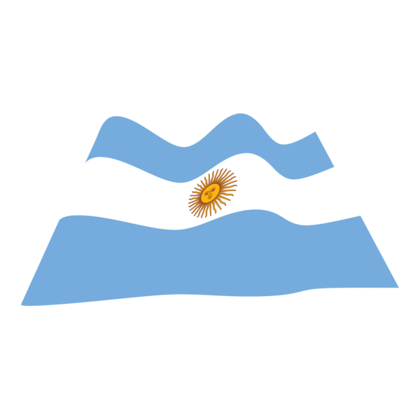 ARGENTINE WAVY FLAG Logo PNG Vector