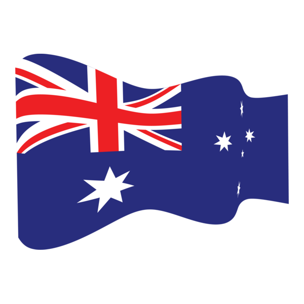 AUSTRALIAN WAVY FLAG Logo PNG Vector
