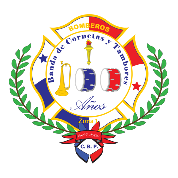 Banda de Corneta y Tambores Logo PNG Vector