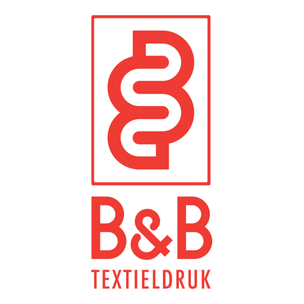 B&B Textieldruk Logo PNG Vector