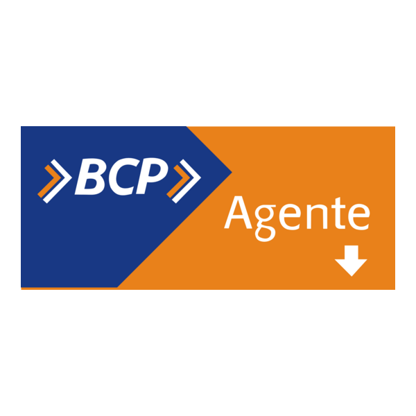 BCP AGENTE BANCO CREDITO DEL PERU Logo PNG Vector