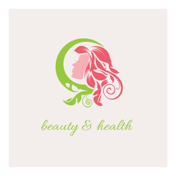 Beauty and Health Logo PNG Vector