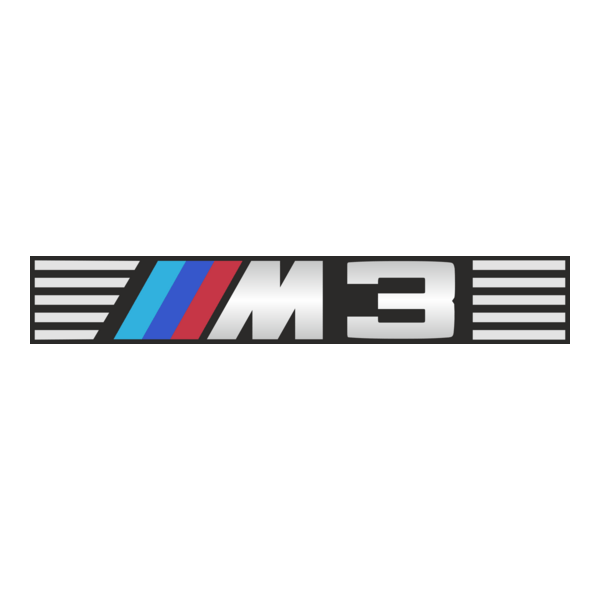 BMW M3 Logo PNG Vector