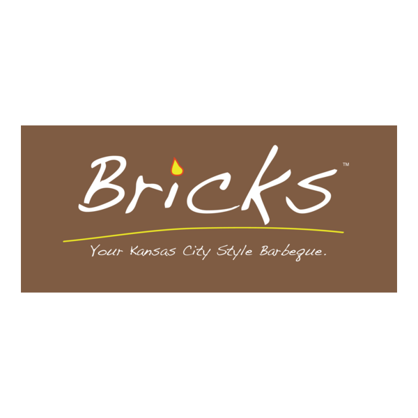 Bricks BBQ Logo PNG Vector