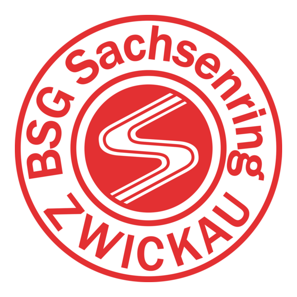 BSG Sachsenring Zwickau 1970's Logo PNG Vector