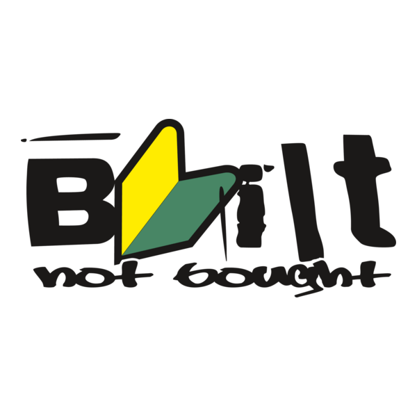 built not bought Logo PNG Vector