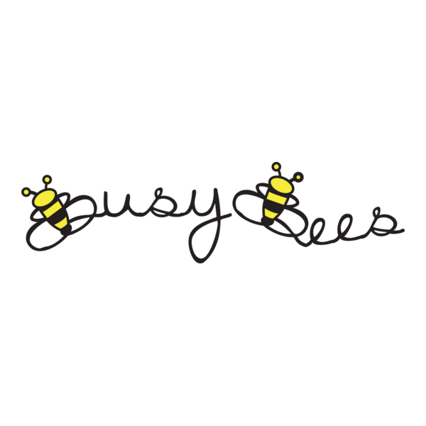 Busy Bees Logo PNG Vector