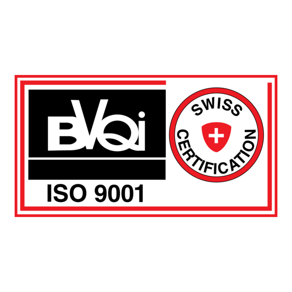 BVQI ISO 9001 Swiss Certification Logo PNG Vector