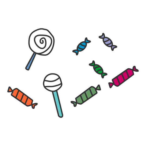 candy Logo PNG Vector