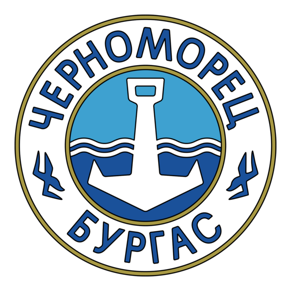 Chernomoretz Burgas 70's Logo PNG Vector