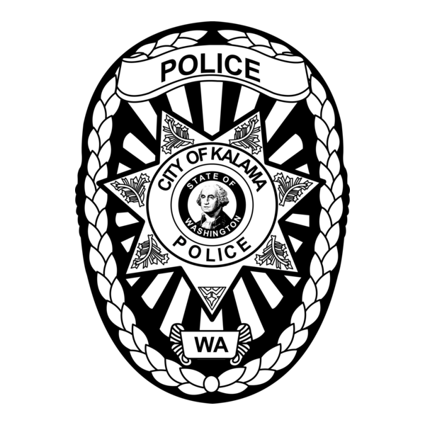 City of Kalama Police Logo PNG Vector
